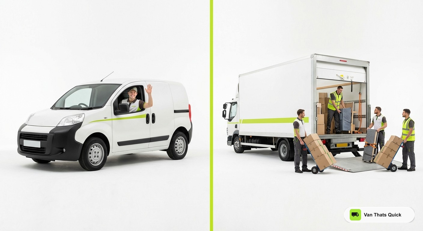 Man and Van vs Removal Company