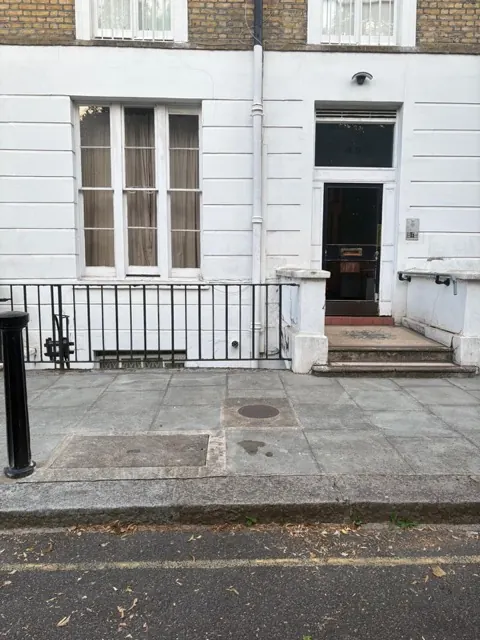 After rubbish removal in Harlesden NW10 — the pavement left completely clear